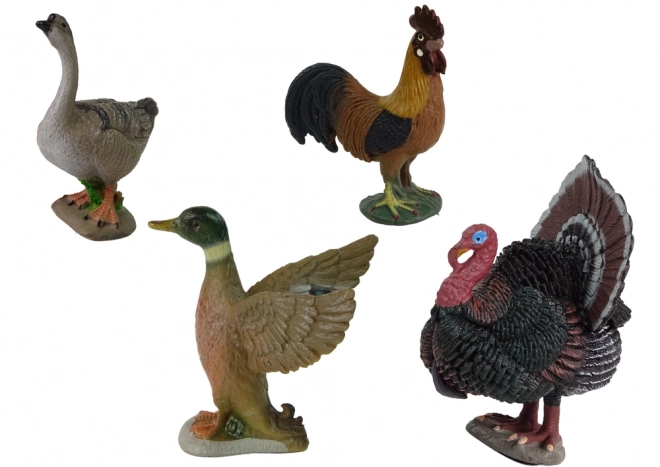 Großes Set von Tierfiguren auf dem Bauernhof