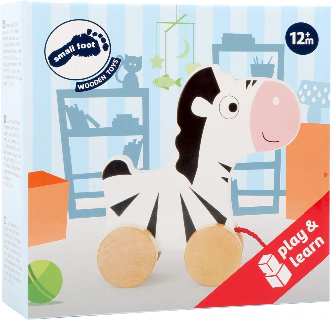 Small Foot Holz-Ziehtier Zebra