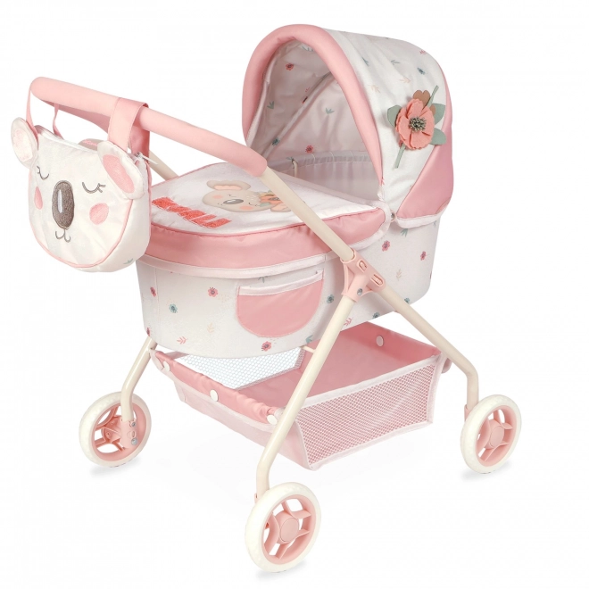 DeCuevas 86079 Mijn eerste poppenwagen met tas KOALA 2024 - 56 cm
