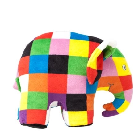 Regenboog Pluchen Speelgoed Olifant Elmer