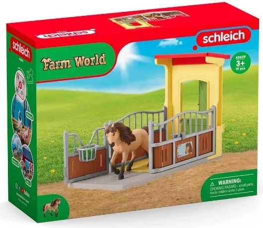 Stable with Icelandic Pony