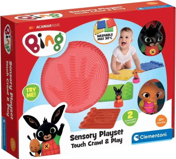 Ensemble de tapis sensoriels BING Clementoni
