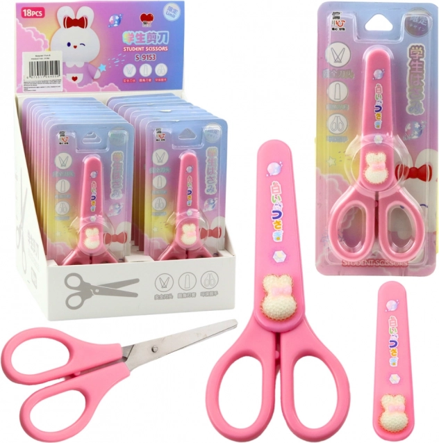 Schoolschaar met decoratieve hoes 14 cm