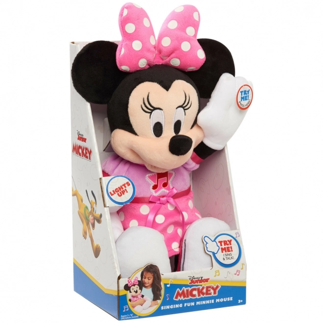 Minnie Mouse en peluche chantante