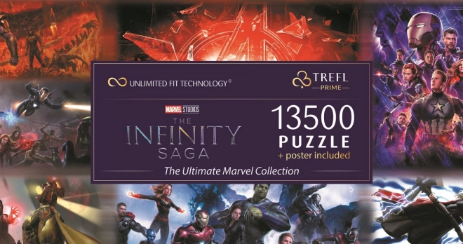 TREFL Puzzel UFT Marvel: Ultieme verzameling 13500 stuks