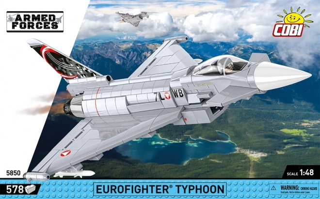 COBI 5850 Forces Armées Eurofighter Typhoon Autriche, 1:48, 578 p