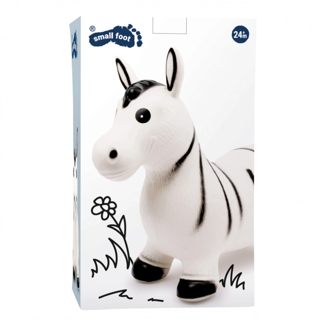 Aufblasbares Hüpfspielzeug Zebra für Kinder
