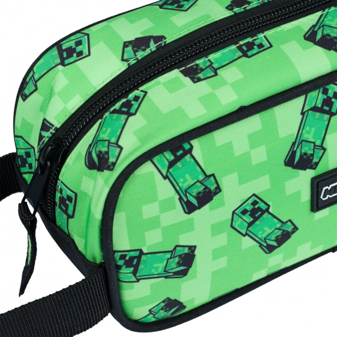 Minecraft set met Creeper: etui en zak