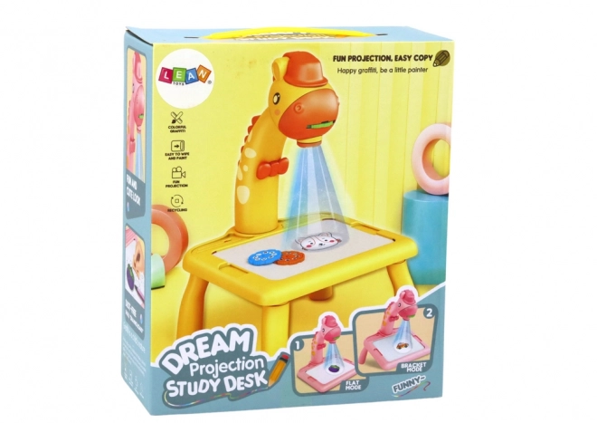 Roze Giraffe Tekenbord Projector Pen