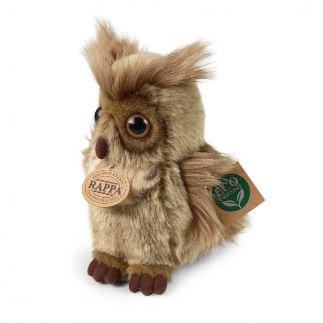 Pluche Virginiaanse uil 16 cm ECO-VRIENDELIJK