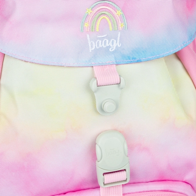 BAAGL Sac à dos scolaire Airy Rainbow Unicorn