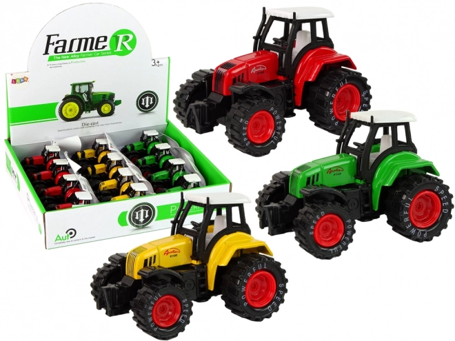 Kindertractor met metalen aandrijving