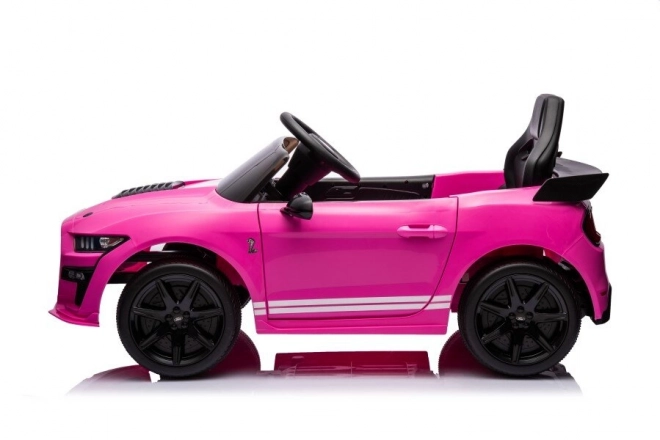 Ford Mustang GT500 Shelby mit Batterie – Rosa