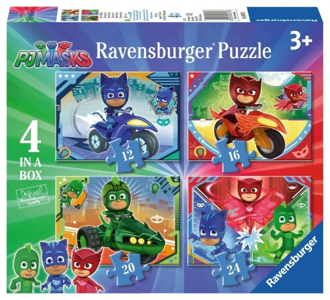 RAVENSBURGER Puzzel Pyjamasky 4in1 (12, 16, 20, 24 stukjes)