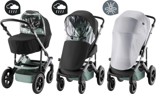 Set regenhoes + muggennet voor Smile 5Z, Weather Kit