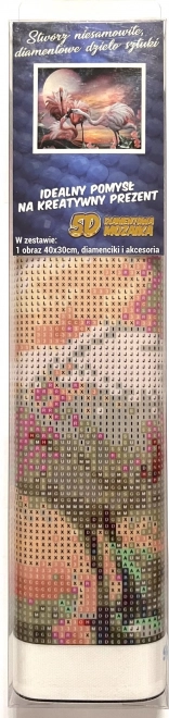 Norimpex Diamantmalerei Rosa Flamingos 30x40 cm