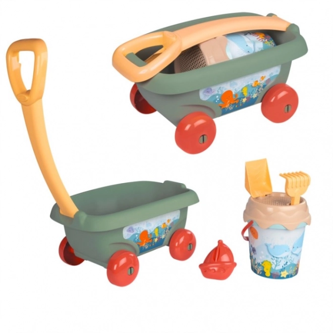 Wagen met zandaccessoires Smoby