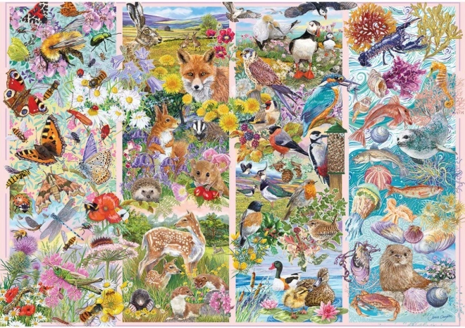 Puzzel Nieuwsgierige wezens 500 stukjes