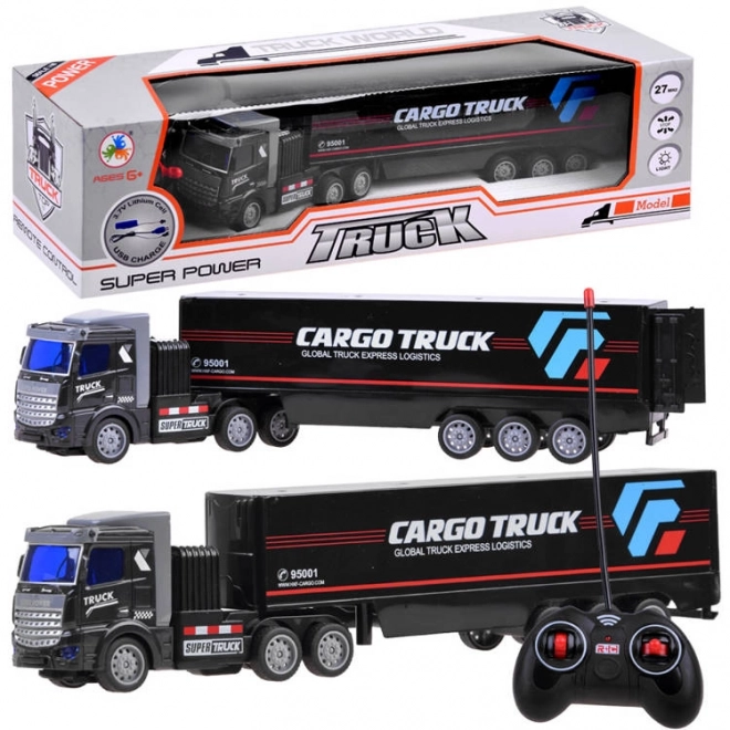 Trekker met aanhanger op afstandsbediening RC
