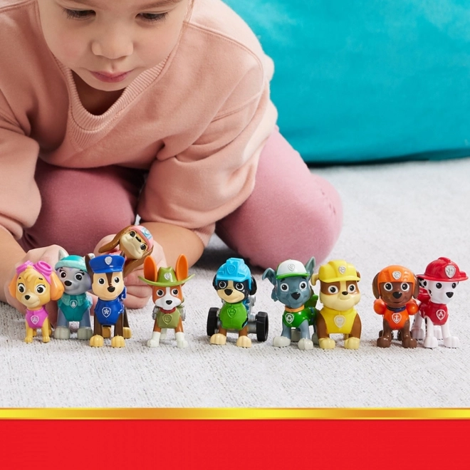 Figurenset Paw Patrol - Alle Welpen an Bord