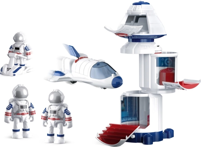 Weltraumstation mit Effekten für Kinder