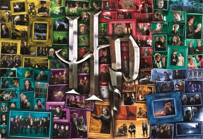 Puzzle 1500 Teile HARRY POTTER – quer durch die Filme
