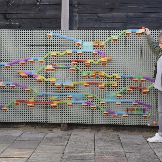 Ensemble de construction Masterkidz STEM pour tableau de piste à billes 209 pièces