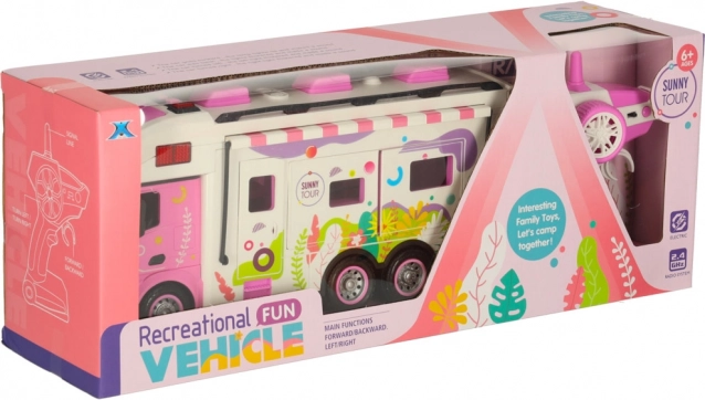Interactieve caravan - afstandsbediening
