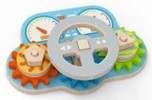 Wooden Puzzle Steering Wheel for Kids