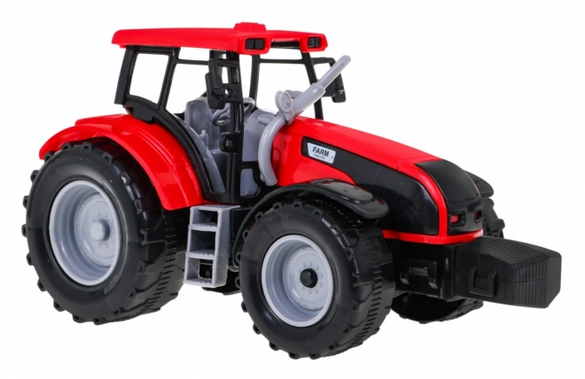 Tractor met hooibak kiepwagen voor kinderen 3+ Beweegbare onderdelen + Wrijvingaandrijving