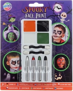 Moxy maquillage visage – Halloween effrayant