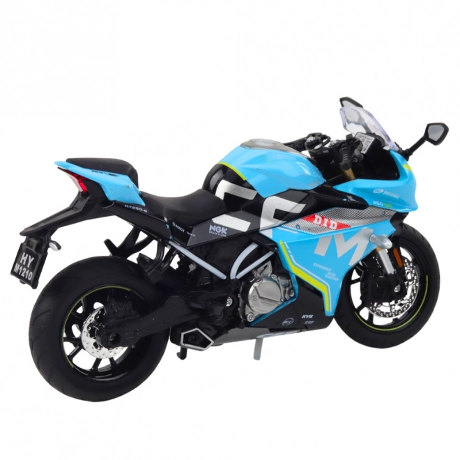 Sport Motorcycle Metal Blue 1:12