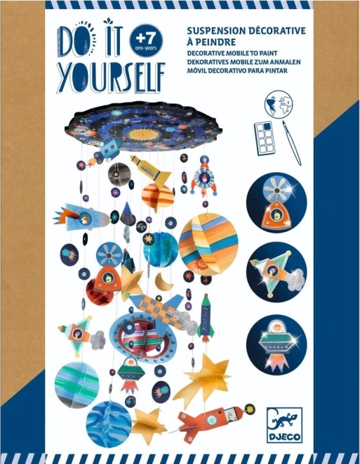 DJECO DIY Hanging Decoration Solar System