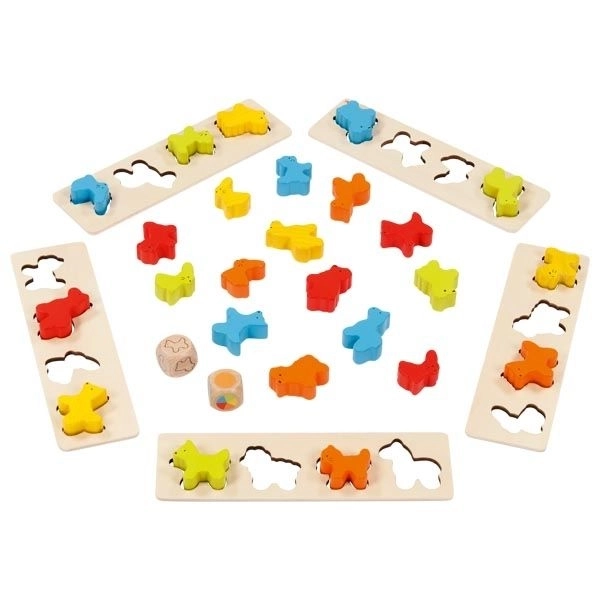 Spel met dieren sorteren