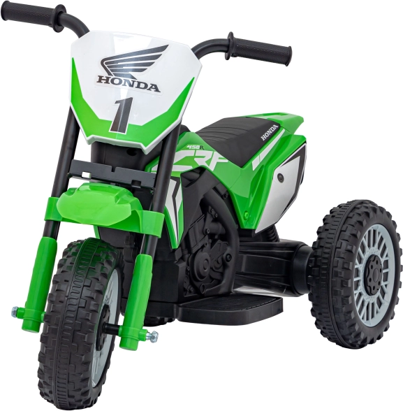 Kids’ Electric Honda CRF 450R Motorcycle on 3 Wheels – Green