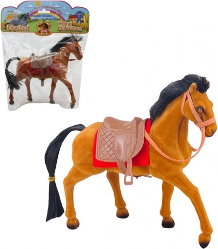 Pferd mit Sattel
