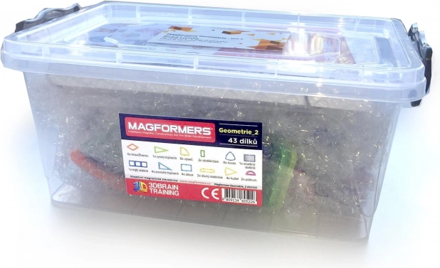 Magformers Geometrie: Vlak en Ruimte - Box 43 Delen