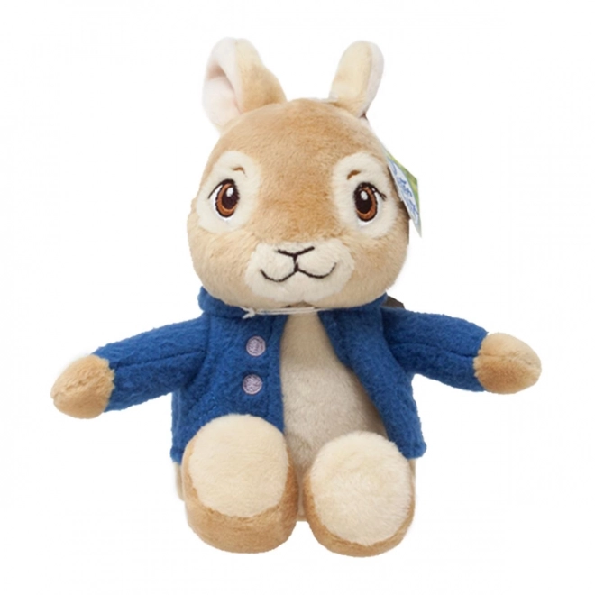 Plush Peter Rabbit in Blue Jacket