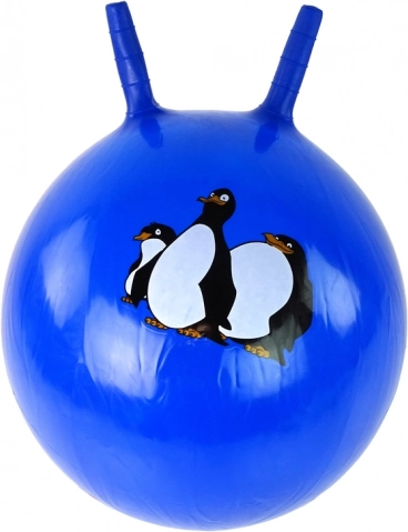 Hopper Ball with Ears 45 cm Blue