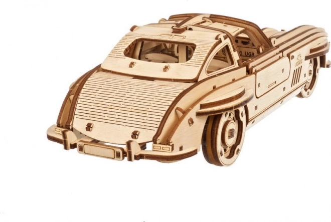 Ugears 3D houten mechanische puzzel Auto Winged Sports Coupé