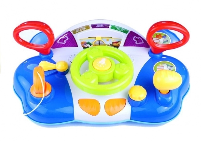 Geluiden van interactief kinder stuurwiel