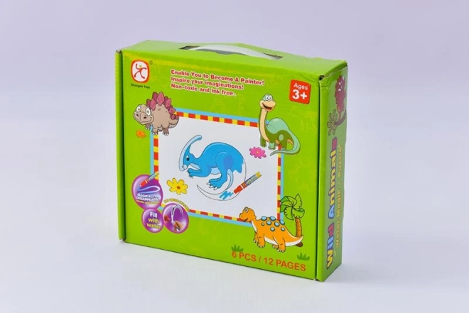 Mac Toys Puzzel Dinosauriërs met Waterverven