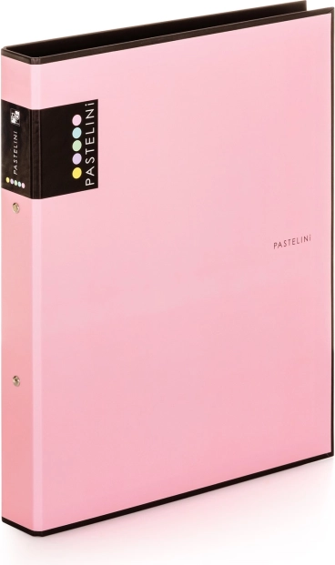 Classeur A4 Laminé 2 anneaux Pastelini Rose