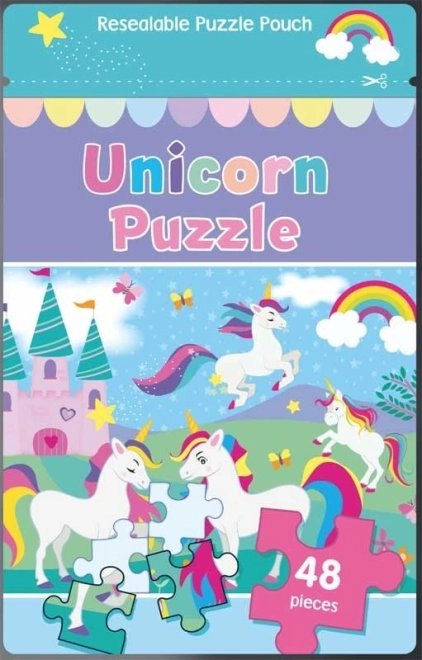 Puzzle Einhörner 48 Teile