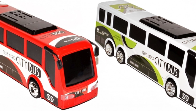 Kunststof bus 35 cm – 2 kleuren