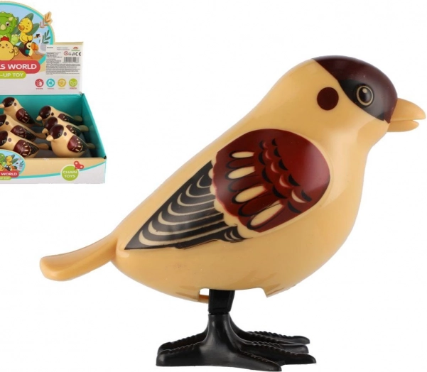 Jumping Bird with Key 11 cm