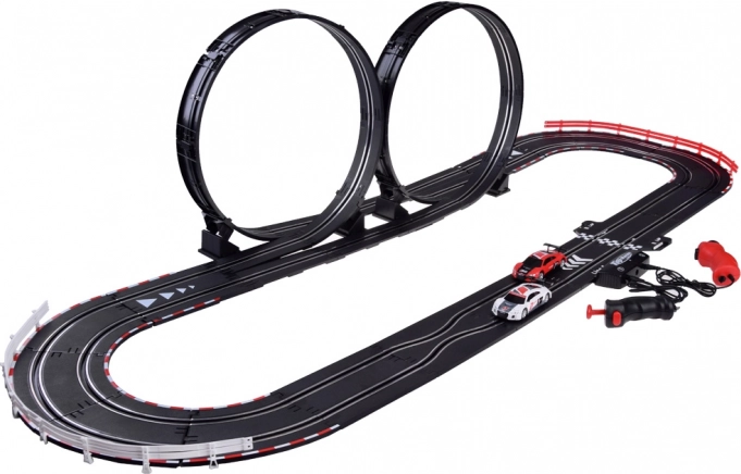 Elektrische racebaan 4,5 m met twee AUDI-auto’s