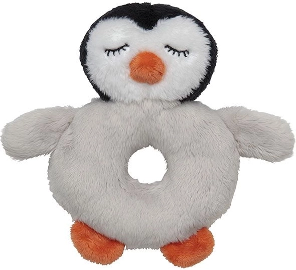 Nature Planet plush penguin rattle