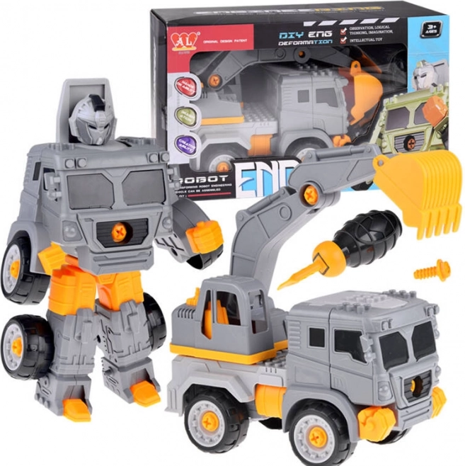 Super construction car-robot 2-in-1 – Excavator