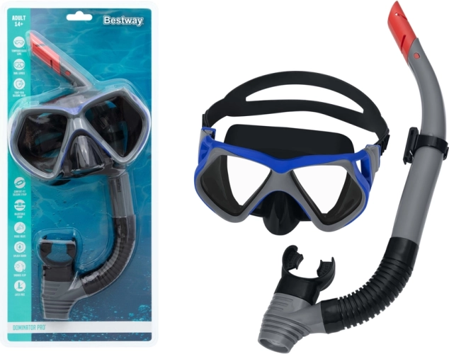 BESTWAY Snorkeling Set – Mask and Snorkel – Black